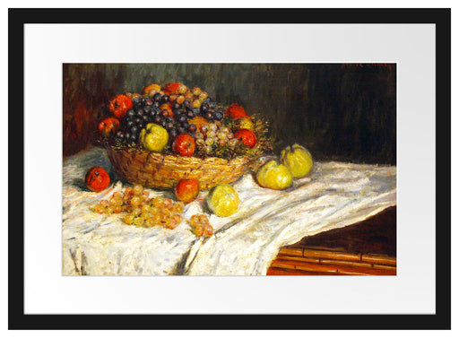 Claude Monet - fuit Passepartout Rechteckig 40