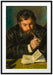 Claude Monet - Selbstportrait Passepartout Rechteckig 100