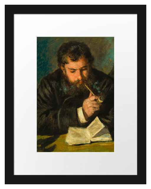 Claude Monet - Selbstportrait Passepartout Rechteckig 30