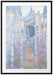 Claude Monet - Das Tor der Kathedrale von Rouen im Mo Passepartout Rechteckig 100