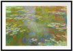 Claude Monet - Seerosenteich Passepartout Rechteckig 100