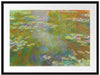 Claude Monet - Seerosenteich Passepartout Rechteckig 80