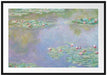 Claude Monet - Seerosen V Passepartout Rechteckig 100