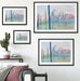 Claude Monet - Der große Kanal Venedig Passepartout Wohnzimmer Rechteckig