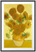 Vincent Van Gogh - Sonnenblumen I Passepartout Rechteckig 100