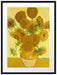 Vincent Van Gogh - Sonnenblumen I Passepartout Rechteckig 80