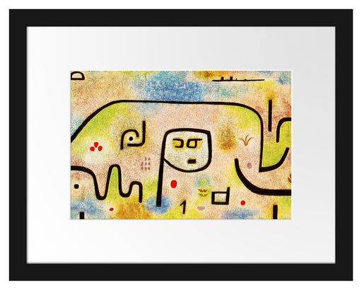 Paul Klee - Insula Dulcamara Passepartout Rechteckig 30