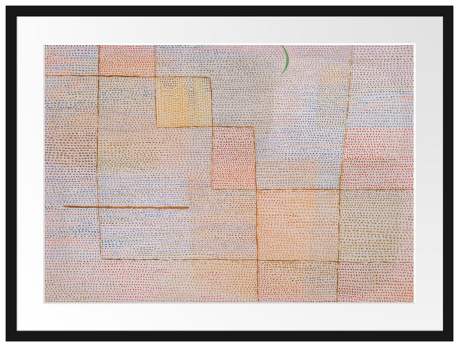 Paul Klee - Clarification Passepartout Rechteckig 80
