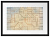 Paul Klee - Variationen Progressives Motiv Passepartout Rechteckig 40