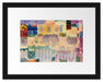 Paul Klee - Garten in St. Germain Passepartout Rechteckig 30