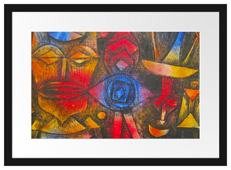 Paul Klee - Figurinen Sammlung Passepartout Rechteckig 40