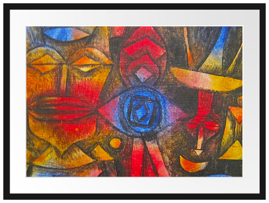 Paul Klee - Figurinen Sammlung Passepartout Rechteckig 80
