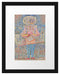 Paul Klee - Junge im schicken Gewand Passepartout Rechteckig 30