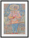 Paul Klee - Junge im schicken Gewand Passepartout Rechteckig 80