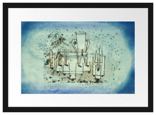 Paul Klee - Das Stuhl-Tier Passepartout Rechteckig 40