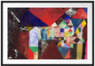 Paul Klee - Städtisches Juwel Passepartout Rechteckig 100