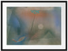 Paul Klee - Abwandernder Vogel Passepartout Rechteckig 80