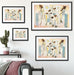 Paul Klee - Wandbild aus dem Tempel der Sehnsucht Passepartout Wohnzimmer Rechteckig