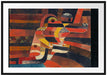 Paul Klee - Liebespaar Passepartout Rechteckig 100
