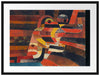 Paul Klee - Liebespaar Passepartout Rechteckig 80