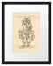 Paul Klee - Ass Esel Passepartout Rechteckig 30