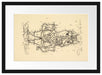 Paul Klee - Ass Esel Passepartout Rechteckig 40