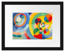 Robert Delaunay - Zirkuläre Formen Passepartout Rechteckig 30
