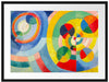 Robert Delaunay - Zirkuläre Formen Passepartout Rechteckig 80