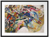 Wassily Kandinsky - Bild mit weißem Rand Passepartout Rechteckig 80