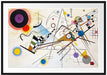 Wassily Kandinsky - Komposition Passepartout Rechteckig 100