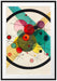 Wassily Kandinsky - Kreise in einem Kreis Passepartout Rechteckig 100
