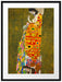 Gustav Klimt - Hoffnung II Passepartout Rechteckig 80