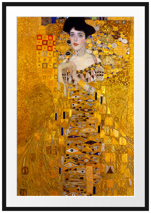 Gustav Klimt - Adele Bloch-Bauer I Passepartout Rechteckig 100