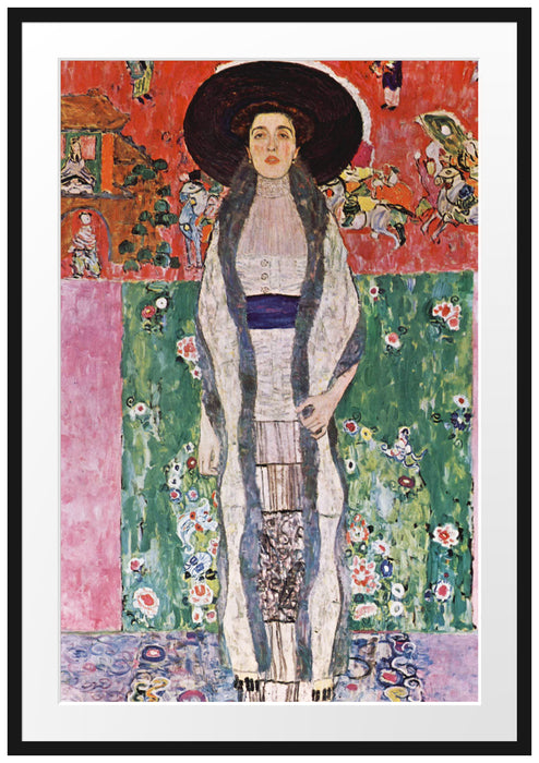 Gustav Klimt - Adele Bloch-Bauer II Passepartout Rechteckig 100