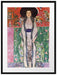 Gustav Klimt - Adele Bloch-Bauer II Passepartout Rechteckig 80