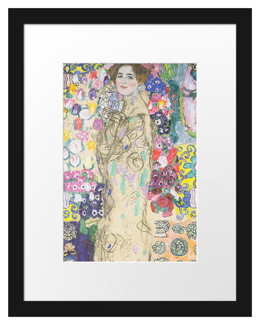 Gustav Klimt - Ria Munk III Passepartout Rechteckig 30