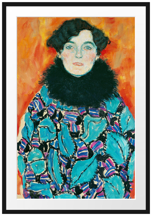 Gustav Klimt - Johanna Staude Passepartout Rechteckig 100