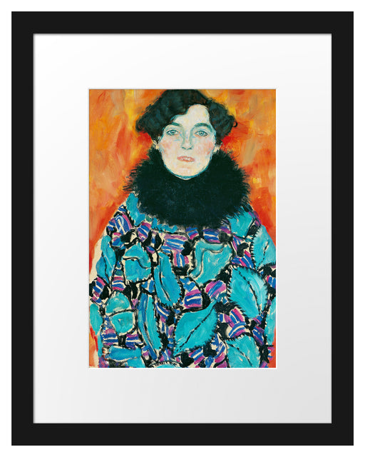 Gustav Klimt - Johanna Staude Passepartout Rechteckig 30