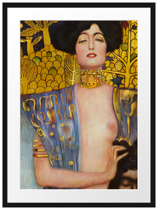 Gustav Klimt - Judith I Passepartout Rechteckig 80