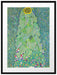 Gustav Klimt - Die Sonnenblume Passepartout Rechteckig 80