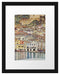 Gustav Klimt - Malcesine am Gardasee Passepartout Rechteckig 30