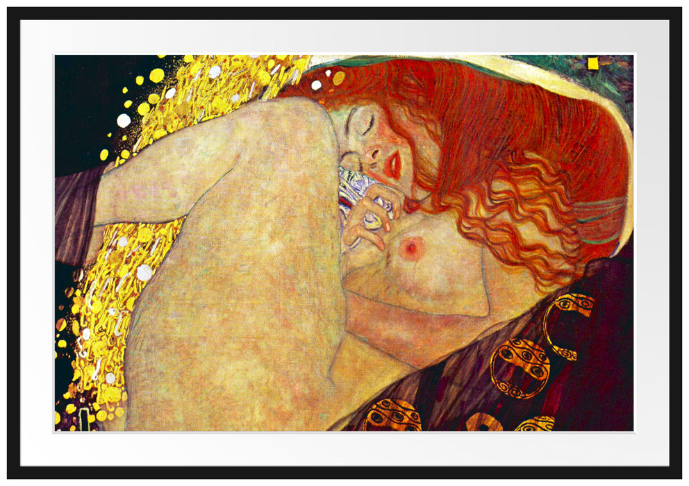 Gustav Klimt - Danaë Passepartout Rechteckig 100