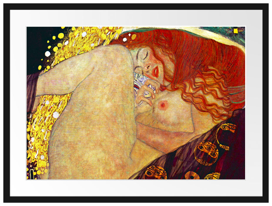 Gustav Klimt - Danaë Passepartout Rechteckig 80