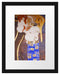 Gustav Klimt - Beethovenfriesrechter Teil Passepartout Rechteckig 30