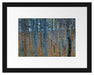 Gustav Klimt - Buchenwald I Passepartout Rechteckig 30