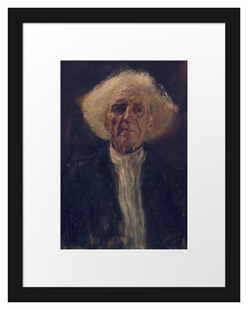 Gustav Klimt - Blinder Mann Passepartout Rechteckig 30