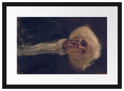 Gustav Klimt - Blinder Mann Passepartout Rechteckig 40