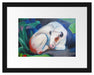 Franz Marc - Der Stier Passepartout Rechteckig 30