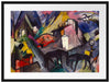 Franz Marc - Das arme Land Tirol Passepartout Rechteckig 80
