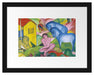 Franz Marc - Der Traum Passepartout Rechteckig 30